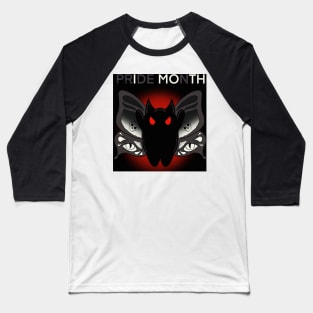 Pride Month MothMan: I MOTH Baseball T-Shirt